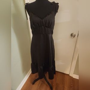 Nine West Black Strappy Dress Medium